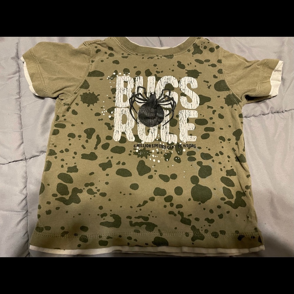 Boys Bugs Rule T-shirt